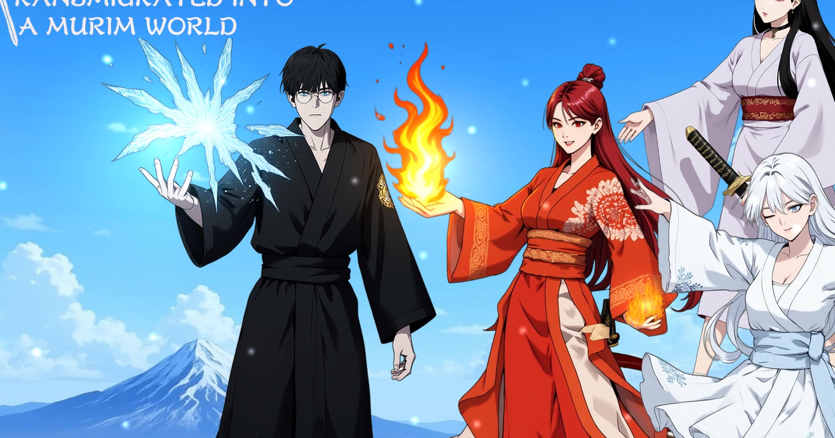 Visual Novel MCP Server — the title screen of A Mage Transmigrated into a Murim World